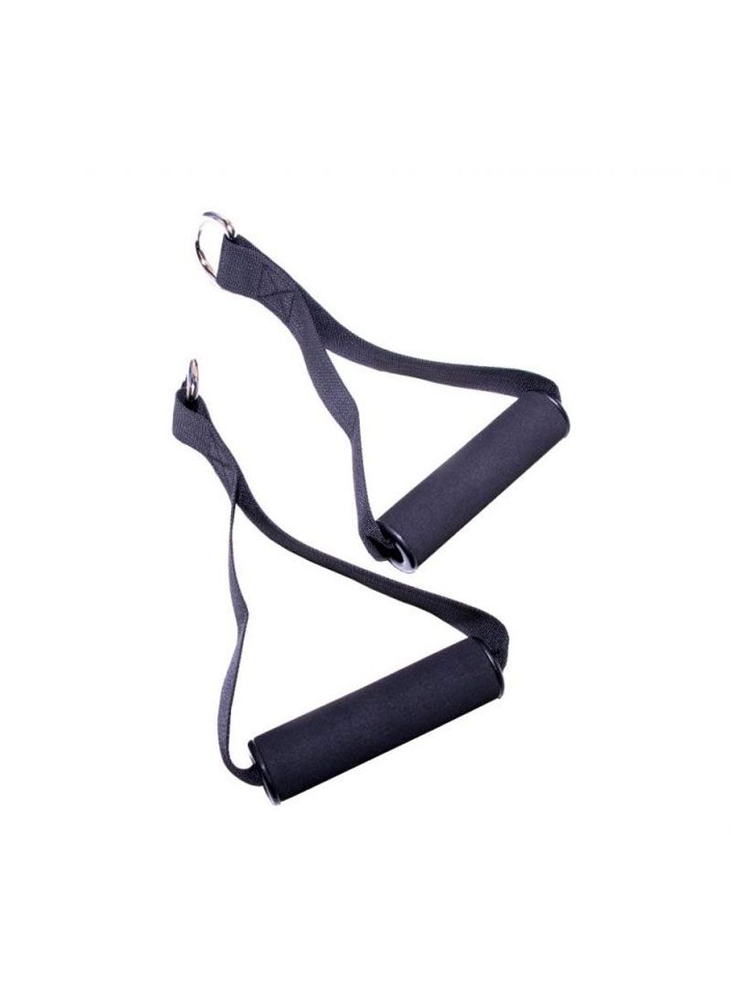 Nylon Cable Handles - D-Ring Attachment | Pair of Cable Handles | Carolina Fitness Equipment